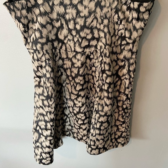 Free People Chrissy Leopard Animal Print Mini Dress - Picture 11 of 15
